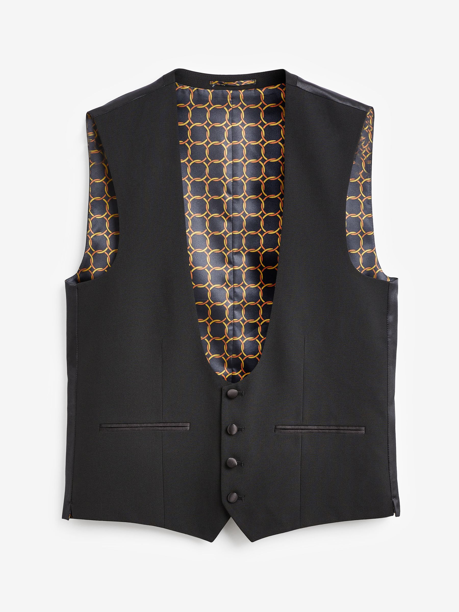 Buy Black Regular Fit Waistcoat from Next USA Buy Black Regular Fit Waistcoat from Next USA