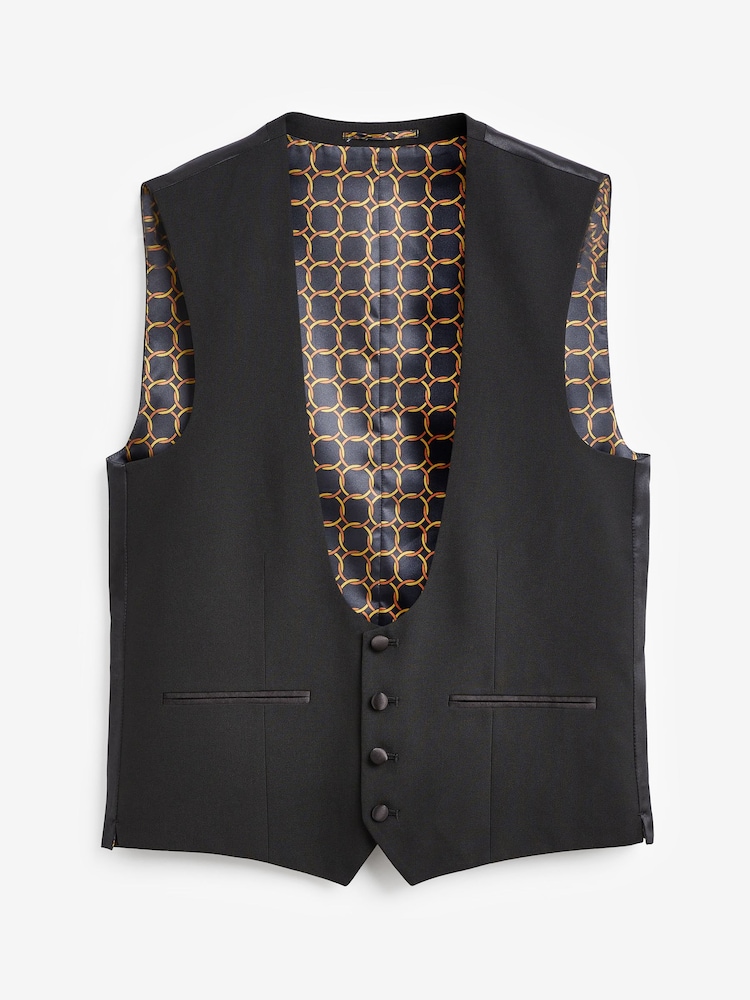 Noir - Gilet à coupe régulière - Image 5 of 9
