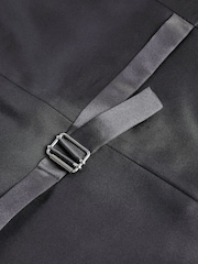 Black Regular Fit Waistcoat - Image 7 of 9