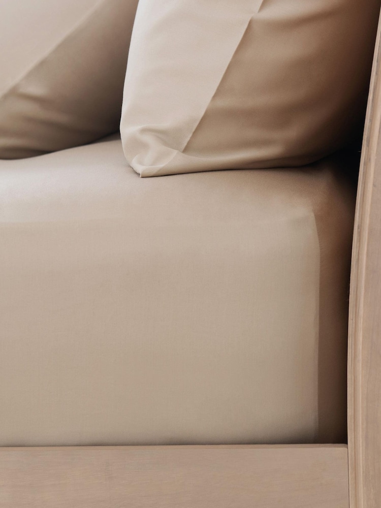 Collection Luxe 200 Thread Count 100% Egyptian Cotton Percale Sheet - صورة 1 من 1 Collection Luxe 200 Thread Count 100% Egyptian Cotton Percale Sheet - صورة 1 من 1