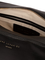Pure Luxuries London Brompton Leather Cosmetic Bag - Image 4 of 5