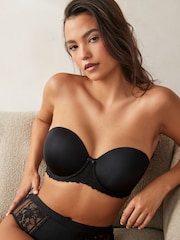 Black DD+ Light Pad Strapless Multiway Bra - Image 2 of 5