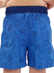 Character Blue Super Mario Swim Shorts - Image 5 of 6
