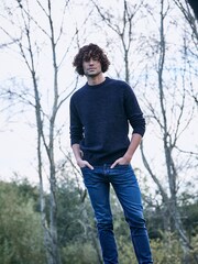 FatFace Blue Lean Mid Wash Jeans - Image 1 of 3