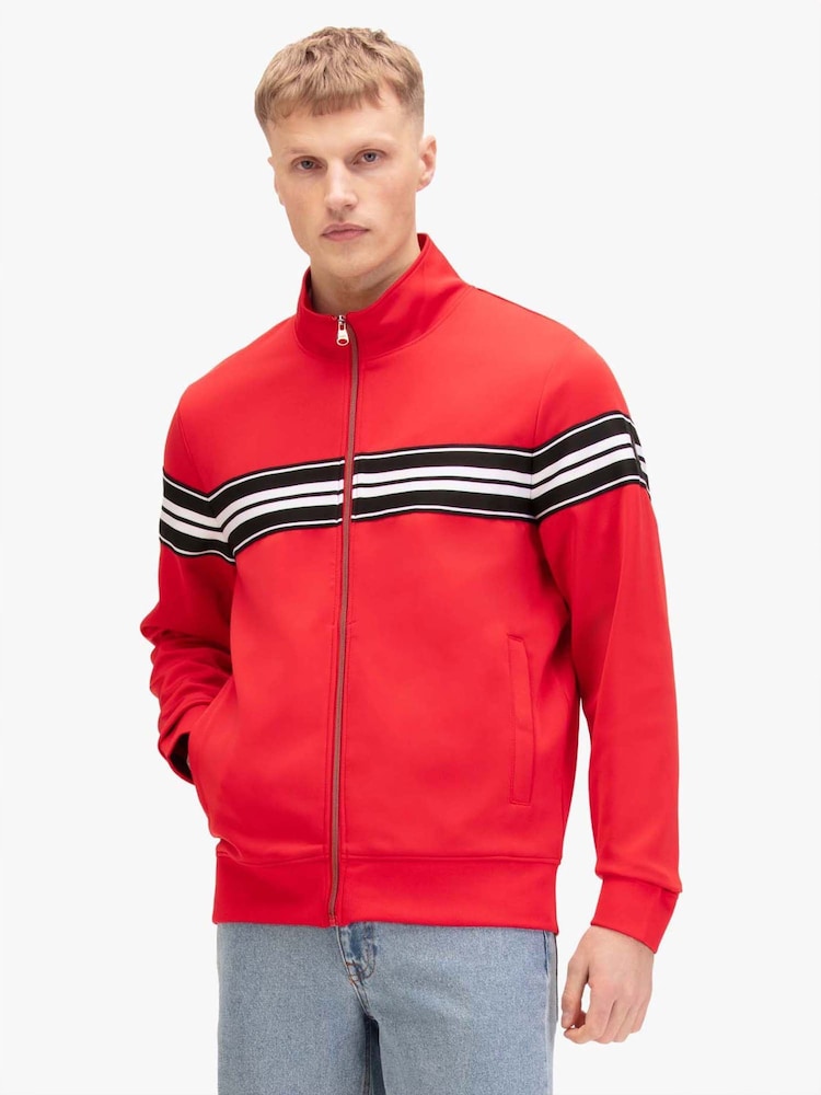 Rouge - Sweat-shirt Luke 1977 Bonehead zippé - Image 1 de 9