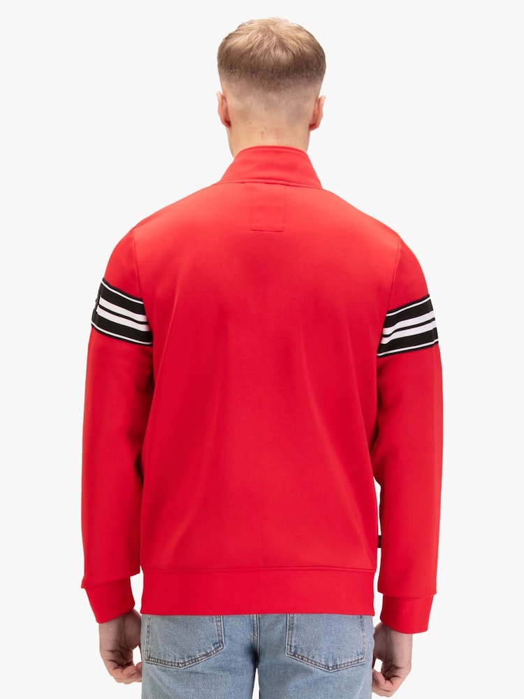 Rouge - Sweat-shirt Luke 1977 Bonehead zippé - Image 2 de 9
