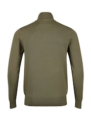 Luke 1977 Jacob 1000 Clover Quarter Zip Kint Jumper - Image 5 of 7