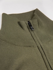 Luke 1977 Jacob 1000 Clover Quarter Zip Kint Jumper - Image 7 of 7