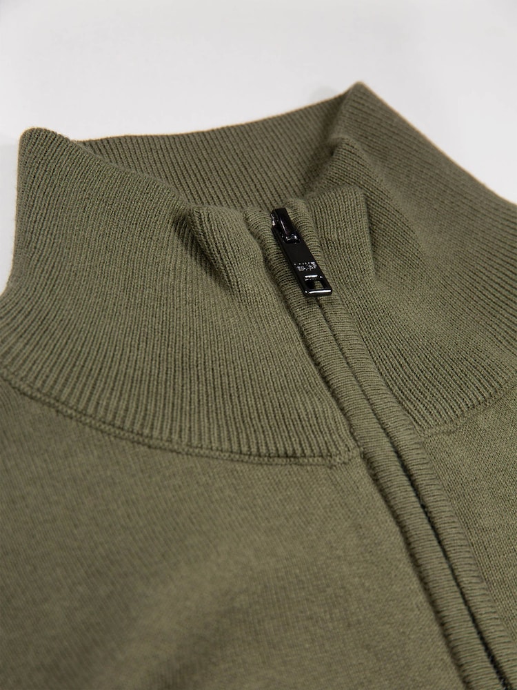 Luke 1977 Jacob 1000 Clover Quarter Zip Kint Jumper - Image 7 of 7