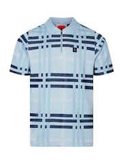 Luke 1977 Castle Check Mix Polo Shirt - Image 4 of 7