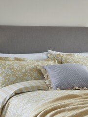Helena Springfield Yellow Melforde Duvet Cover and Pillowcase Set - Image 1 of 6