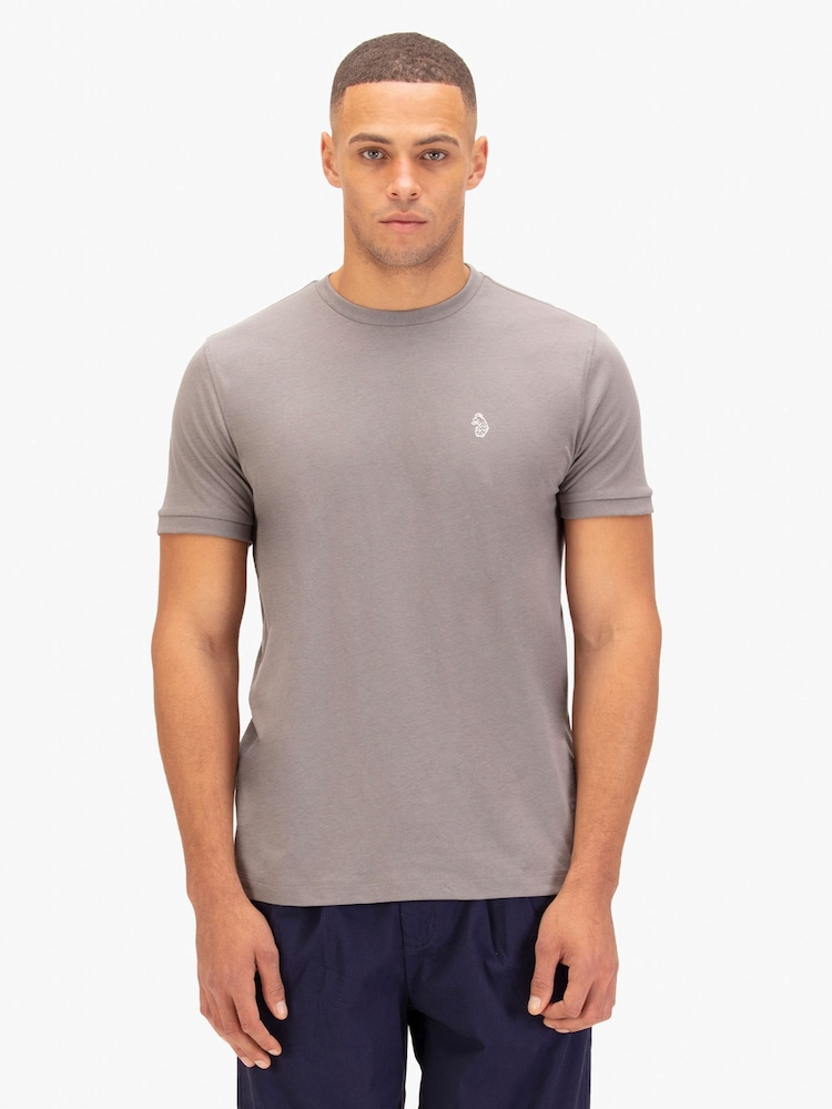 Luke 1977 Grey/White/Black Johnys Stripe T-Shirts 3 Pack - Image 2 of 6 Luke 1977 Grey/White/Black Johnys Stripe T-Shirts 3 Pack - Image 2 of 6