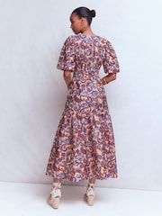 Boden Blue Irene Occasion Dress - Image 3 of 4