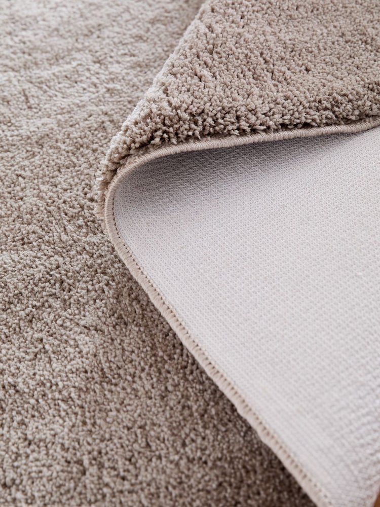 Light Grey Cosy Washable Shaggy Rug - Image 4 of 5