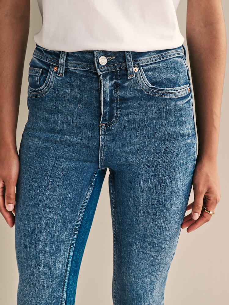 Denim Dark Blue Super Soft Skinny Jeans - Image 4 of 7