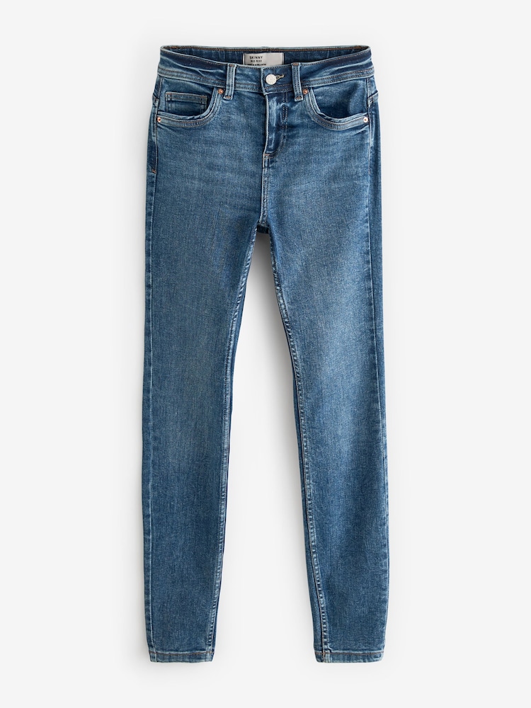 Denim Dark Blue Super Soft Skinny Jeans - Image 6 of 7