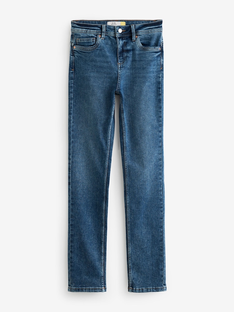 Authentique Bleu foncé - Jean slim super doux - Image 6 of 7