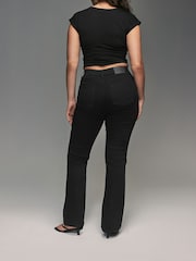 Black Supersoft Hourglass Bootcut Jeans - Image 4 of 9