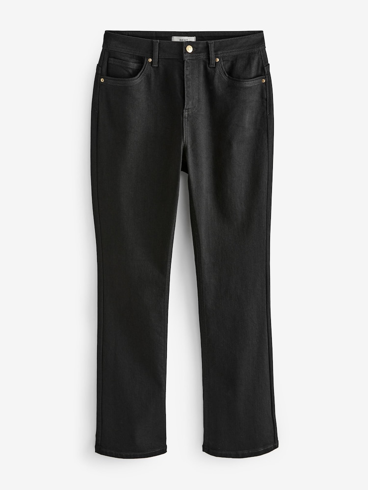 Zwart - Superzachte bootcut jeans met zandlopervorm - Image 8 of 9