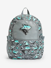 Smiggle Grey Wild Side Classic Attach Backpack - Image 1 of 4
