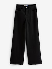 Black Wide Leg Jeans - Image 6 of 7