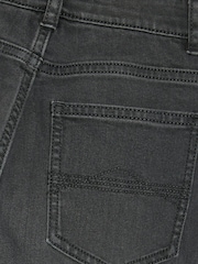 Grey Denim Tapered Fit Cotton Rich Stretch Jeans (3-17yrs) - Image 4 of 4