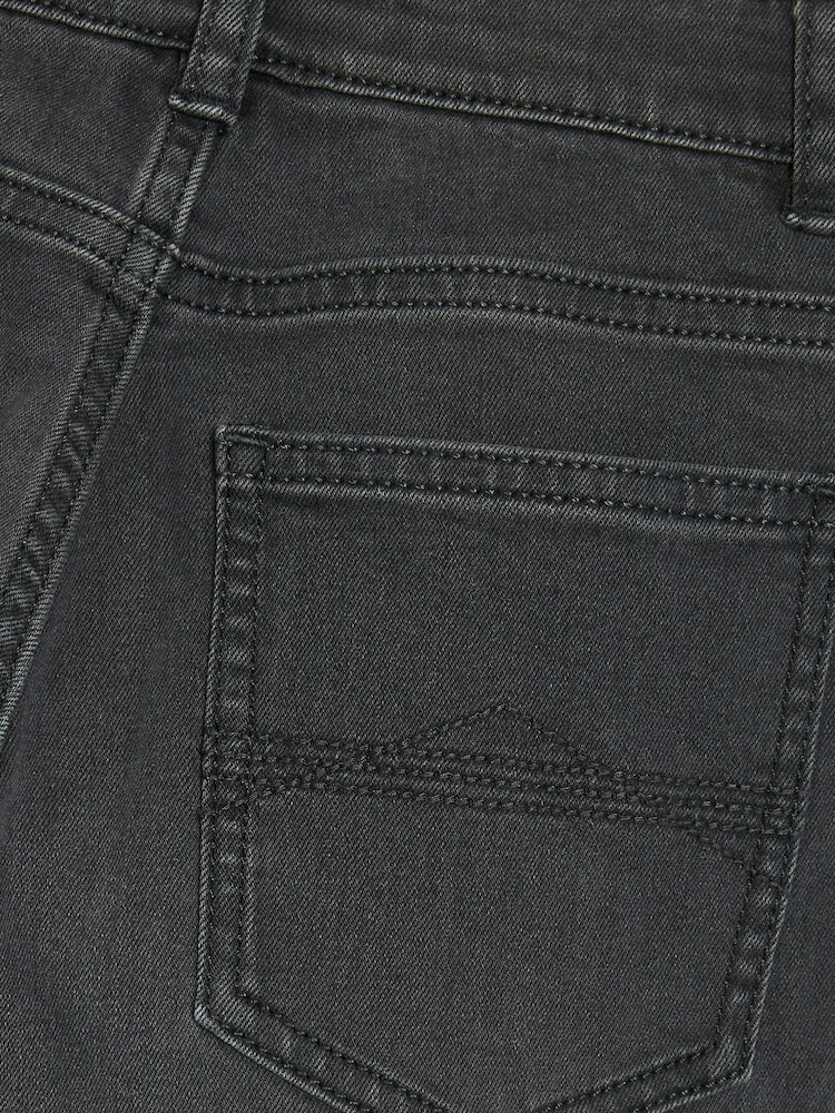 Grey Denim Tapered Fit Cotton Rich Stretch Jeans (3-17yrs) - Image 4 of 4