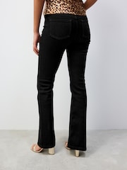 Black Supersoft Flare Jeans - Image 3 of 6