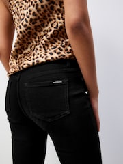 Black Supersoft Flare Jeans - Image 4 of 6