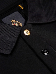 Luke 1977 Black Makati Polo Shirt - Image 6 of 8