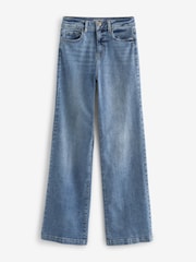 Mid Blue Wide Leg Jeans - Image 5 of 6