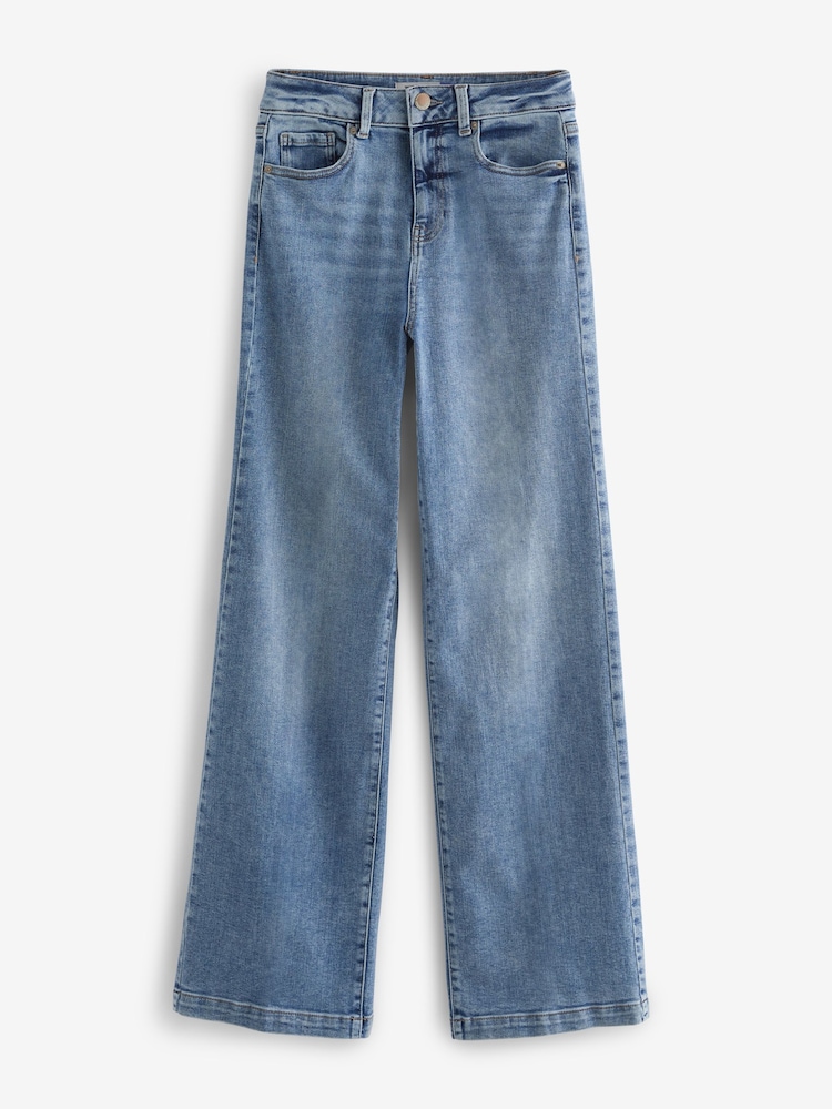 Normaal blauw - Jeans met wijde pijpen - Image 5 of 6