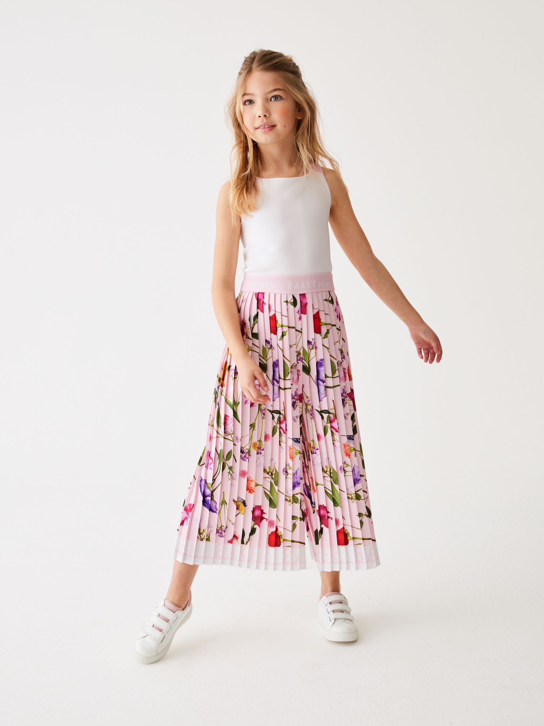 Buy Baker by Ted Baker Pink Pleated Leg Jumpsuit from Next Luxembourg