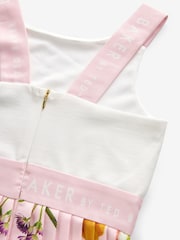 Baker by Ted Baker Pink Pleated Leg Jumpsuit - Image 11 of 12