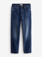 Dark Blue Slim Straight Jeans - Image 5 of 6