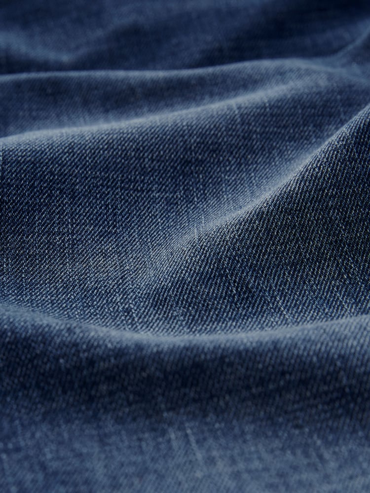 Dark Blue Slim Straight Jeans - Image 6 of 6