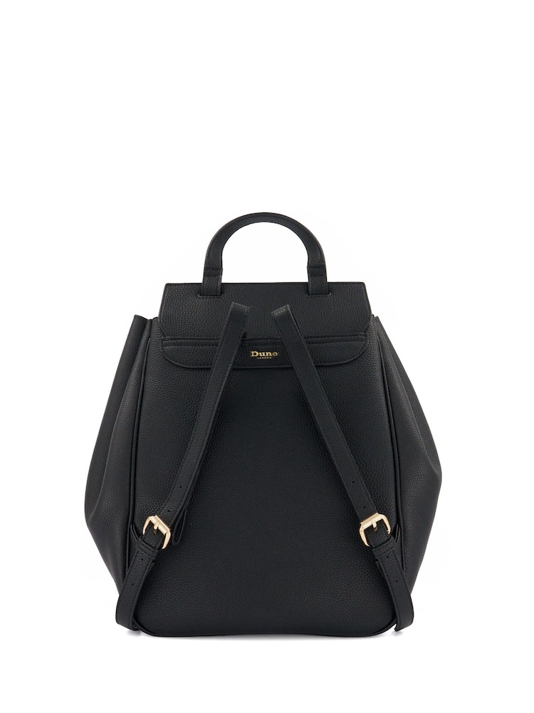 Dune London Black Dexterity L Backpack - Image 2 of 4 Dune London Black Dexterity L Backpack - Image 2 of 4