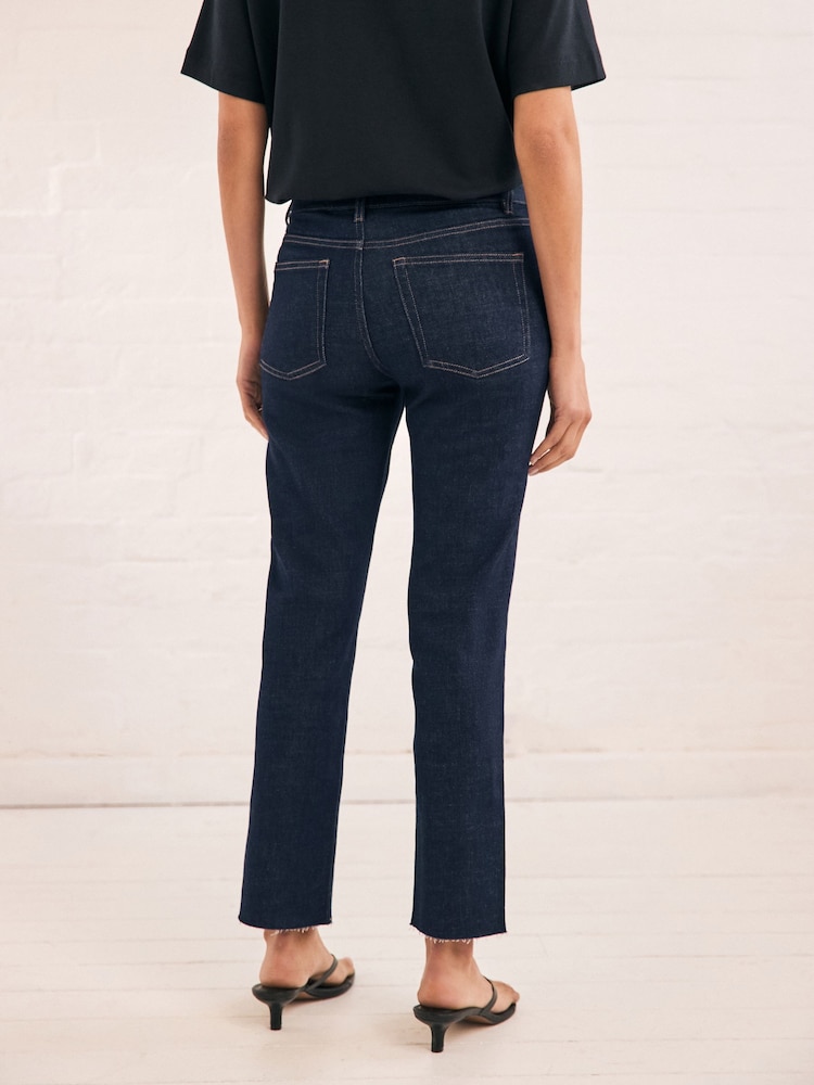 Rinse Blue Slim Straight Jeans - Image 3 of 7