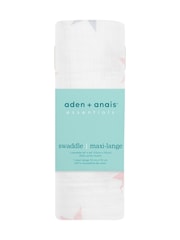 aden + anais™ Essentials Pink Muslin Blanket - Image 2 of 4