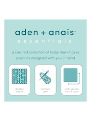 aden + anais™ Essentials Pink Muslin Blanket - Image 4 of 4