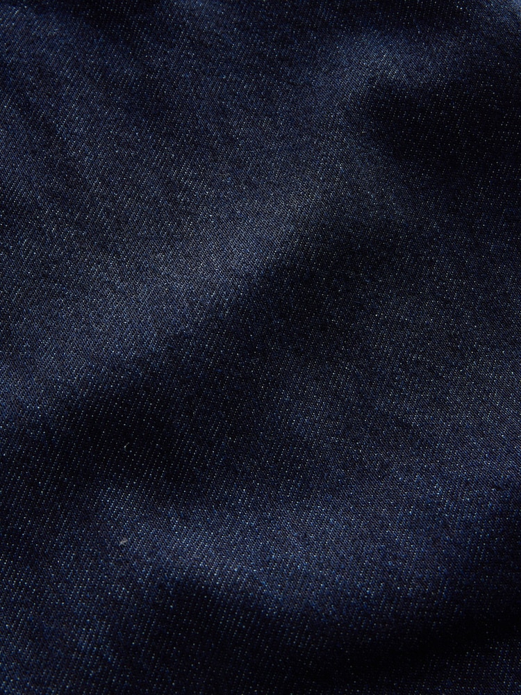 أزرق شاحب - جينز بخصر مرتفع وتصميم مستقيم 100% قطن - Image 10 of 10 أزرق شاحب - جينز بخصر مرتفع وتصميم مستقيم 100% قطن - Image 10 of 10