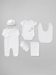Babyblooms 100% Cotton Luxury White Clothes Bouquet Gift - Image 3 of 6