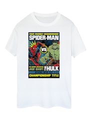 Brands In White Marvel Spider Man Brand New Day Hulk Cover T-Shirt - Image 2 of 4