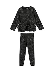 Angels Face Joss Sparkle Velveteen Black Set - Image 4 of 5