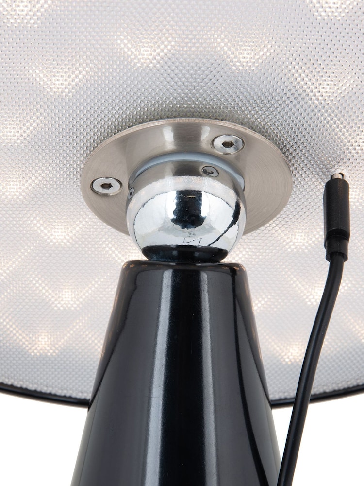 Leitmotiv Black Phoebe LED Table Lamp - Image 3 of 3