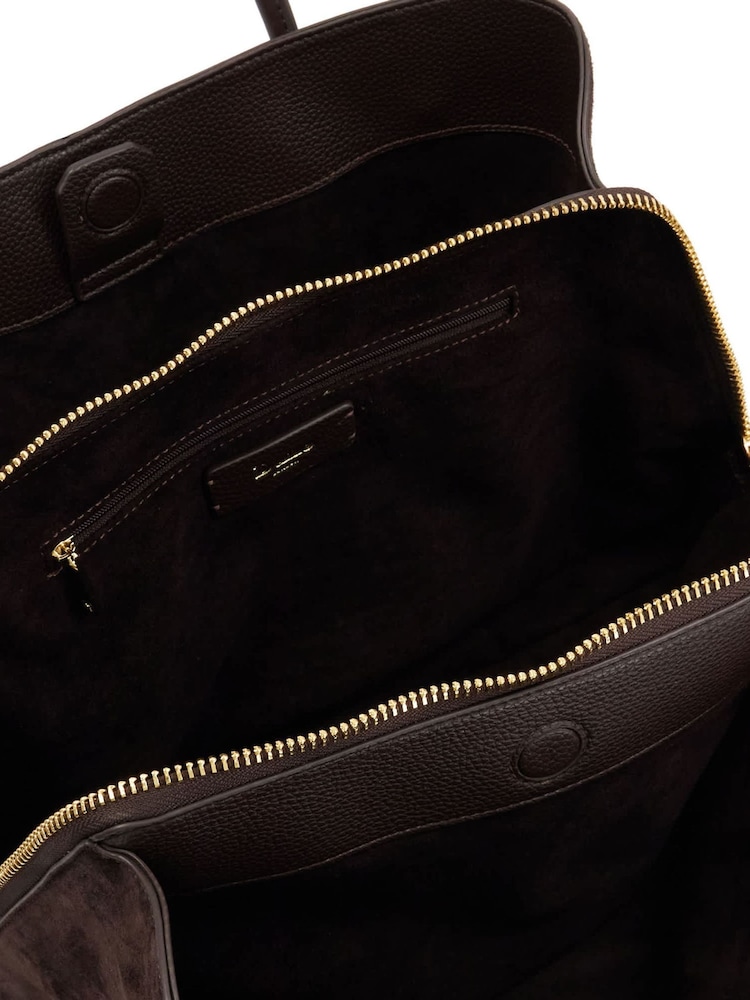 Brown - Dune London Deserving L Shoulder Bag - Larawan 4 ng 4