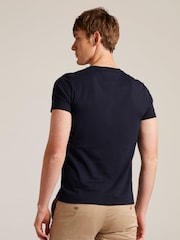 Tommy Hilfiger Blue Logo T-Shirt - Image 2 of 3