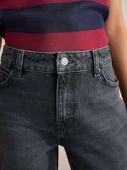 Washed Black Rigid Straight Leg Jeans - Image 5 of 7