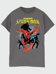 Brands In Grey Marvel Spider Man Brand New Day Jump T-Shirt - Image 2 of 4