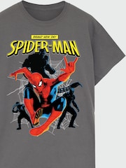 Brands In Grey Marvel Spider Man Brand New Day Jump T-Shirt - Image 3 of 4